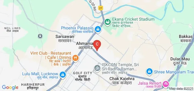 Saroj Institute of Management and Technology, Lucknow Map