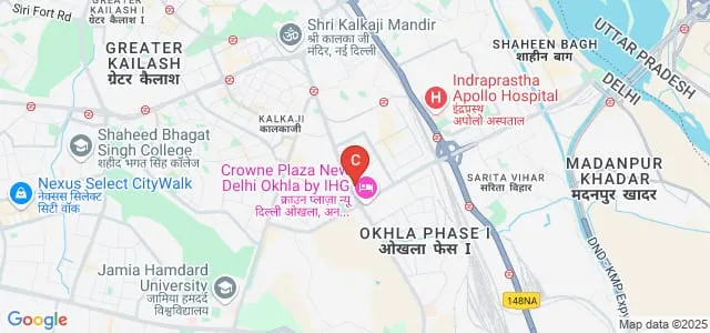 DSEU Okhla II Campus, Delhi Map