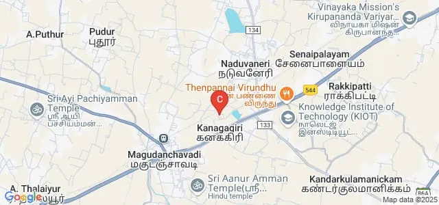 Maisurri Women's College of Arts and Science, Kakapalayam Map