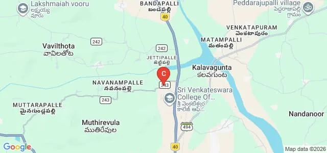 Sri Venkateswara College of Engineering and Technology, Chittoor Map