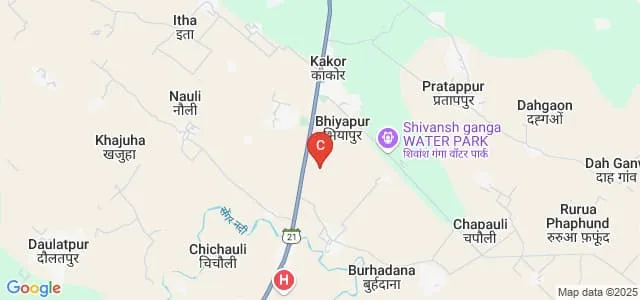 Sri Krishna Saroj Mahavidyalaya, Auraiya Map