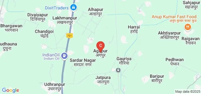 SS Mahavidyalaya, Hardoi Map