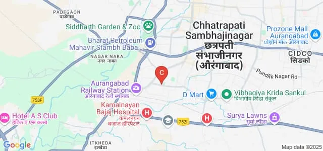 Deogiri Institute of Engineering and Management Studies, Aurangabad Map