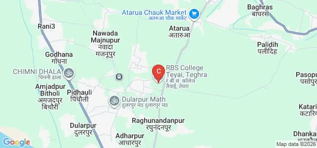 RBS College, Teyai Map