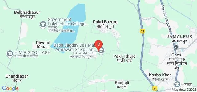 Chhote Lohiya PG College, Mau Map