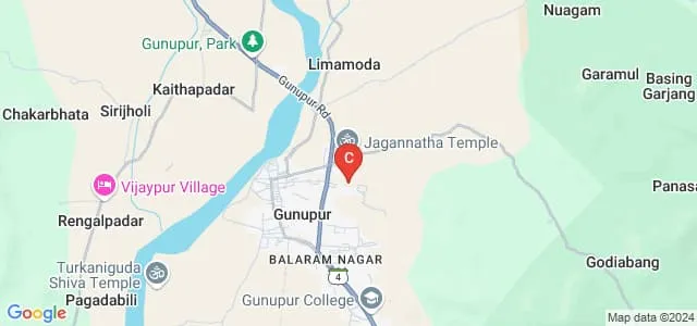 Gandhi Institute of Management Studies, Gunupur Map