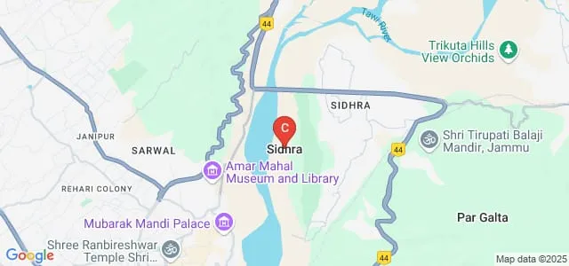 Government Degree College, Sidhra Map