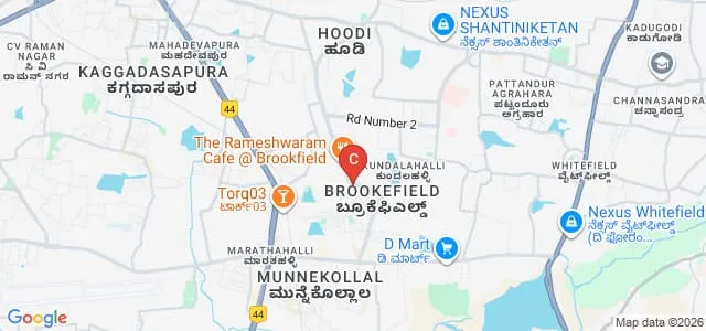 CMR Institute of Technology, Bangalore Map