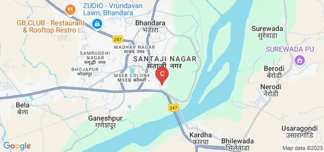 Smt KN Patel College of Nursing, Bhandara Map