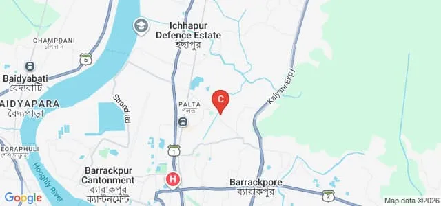 PN Das College, Palta Map