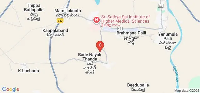 Sanskrithi School of Business, Puttaparthi Map