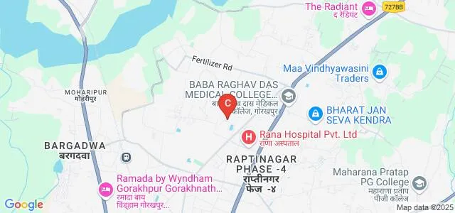 Bhawani Prasad Pandey PG College, Gorakhpur Map