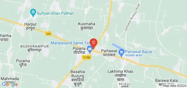 Bhagirathi Krishak College, Maharajganj Map
