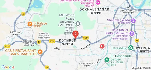 Zee Institute of Creative Art, Pune Map