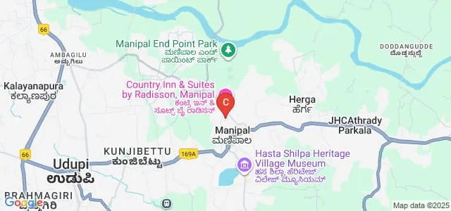 Melaka Manipal Medical College, Manipal Map
