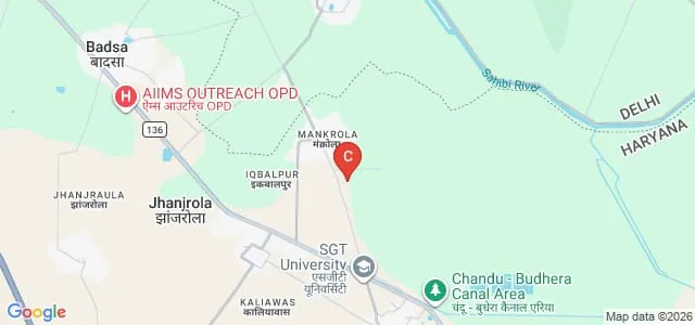 Maa Saraswati Teacher's Training Institute, Gurgaon Map