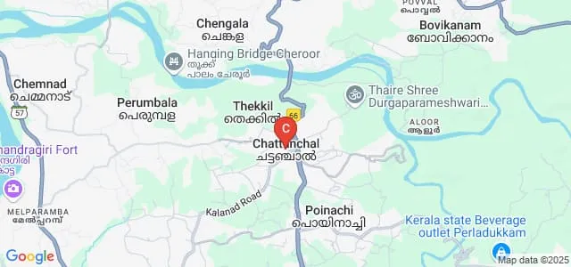 MIC Arts and Science College, Kasaragod Map