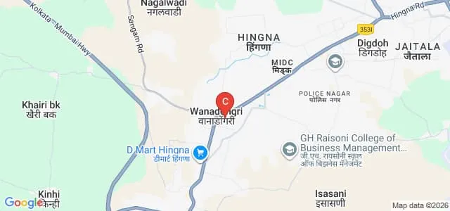 Nagpur College of Pharmacy, Nagpur Map