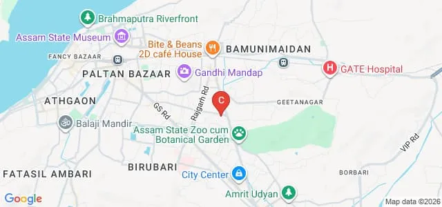 Dr Anita Baruah Sarmah College of Education, Guwahati Map
