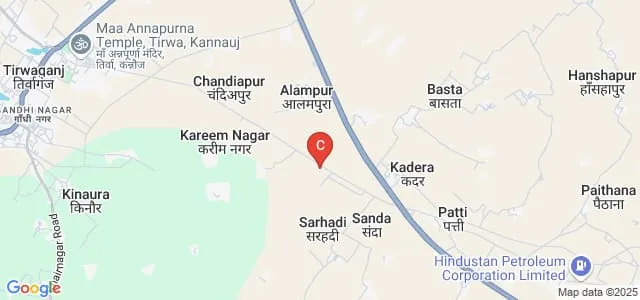 SP Mahila Mahavidyalaya, Kannauj Map