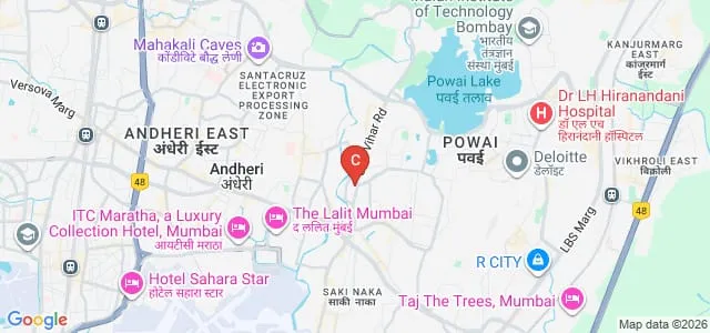 Ant Academy, Mumbai Map