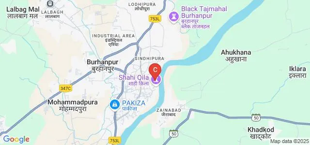 Saifee Golden Jubilee Quaderia College, Burhanpur Map