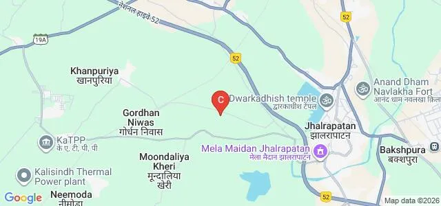 College of Horticulture and Forestry, Jhalawar Map