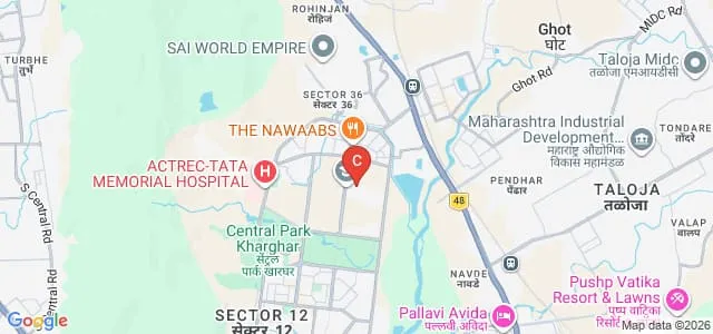 SVKM's NMIMS School of Law, Navi Mumbai Map