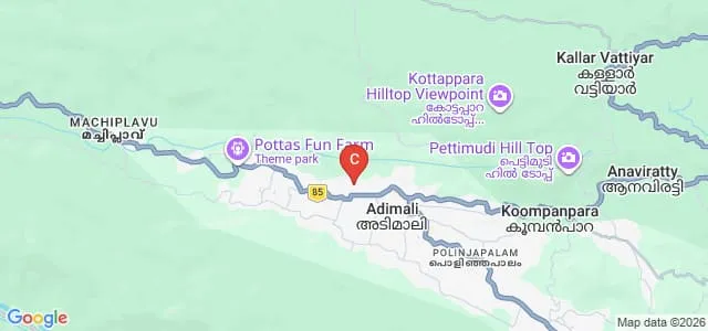 SNDP Yogam Training College, Adimali Map