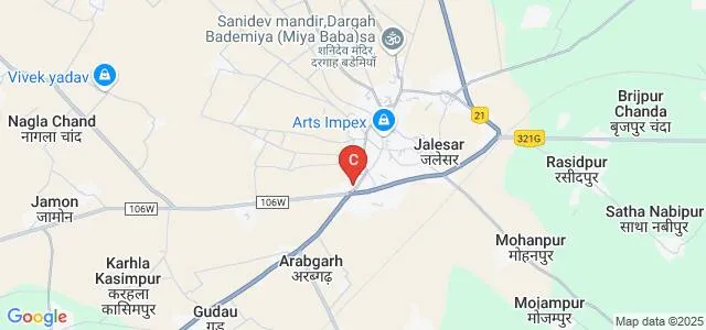 Maa Gayatri Arya Kanya Mahavidyalaya, Etah Map