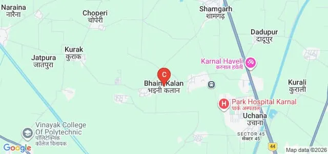 Galaxy Institute of Technology and Management, Karnal Map