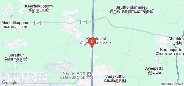 National College of Education, Keelakollai Map