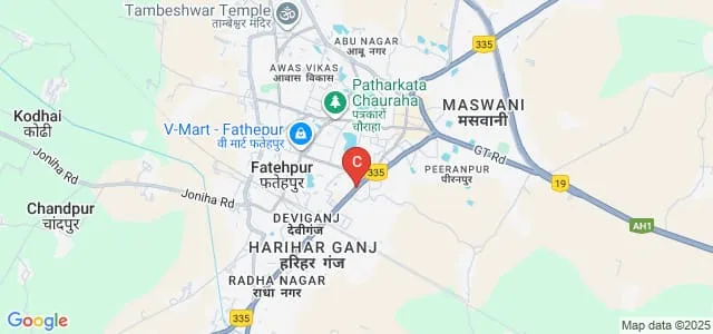 SR Degree College, Fatehpur Map