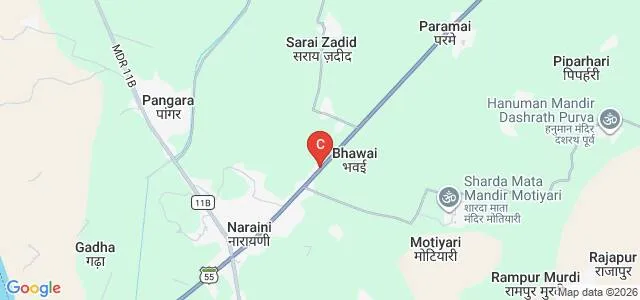 Sitaram Samarpan Mahavidyalaya, Banda Map