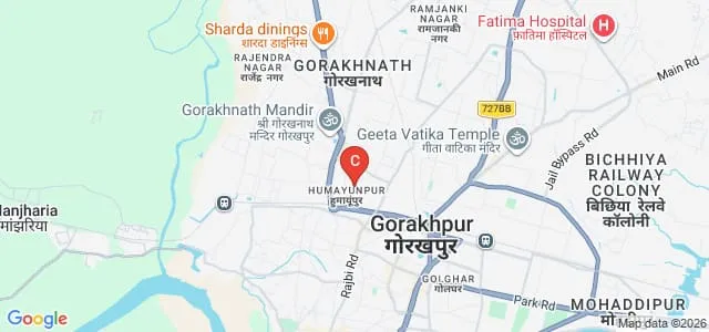 Saraswati Vidya Mandir Mahila Mahavidyalaya, Gorakhpur Map