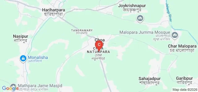 Abdur Rahim Panchanan Pal Institution, Hariharpara Map