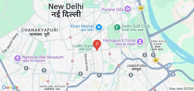 Dr BR Ambedkar University, Lodhi Road Campus, Delhi Map