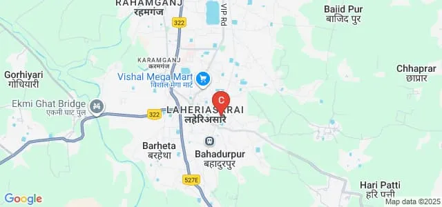 RB Memorial School of Nursing, Darbhanga Map