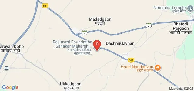 Sahakar Maharshi Rajaram Bapu Patil Polytechnic Institute, Ahmednagar Map