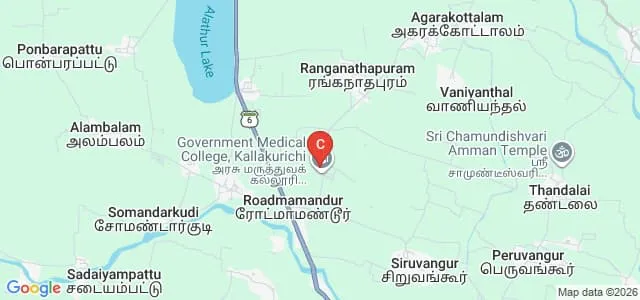 Government Medical College, Kallakurichi Map