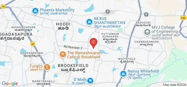 Vydehi Institute of Nursing Sciences and Research Center, Bangalore Map