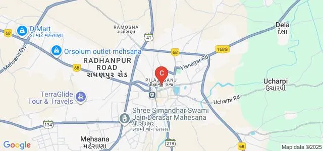 Shri Sarvajanik BBA College, Mehsana Map
