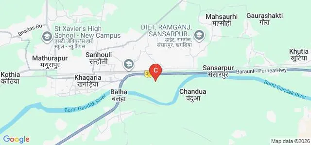 Shyamlal Chandrashekhar Medical College and SPM Hospital, Khagaria Map