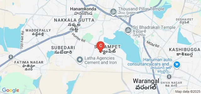 Alluri Institute of Management Sciences, Warangal Map