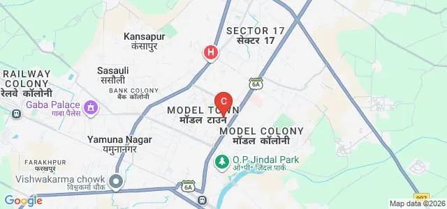 Sant Nischal Singh College of Education for Women, Yamuna Nagar Map