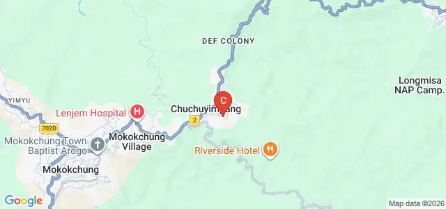 Fazl Ali College, Mokokchung Map
