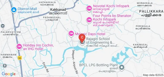 Rajagiri College of Management and Applied Sciences, Kochi Map