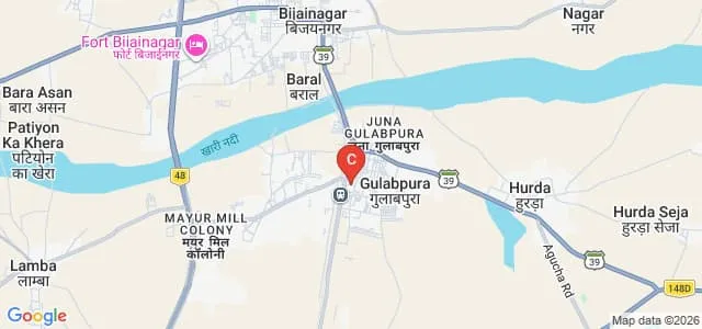 Shri Gandhi Kanya Mahavidyalaya, Bhilwara Map