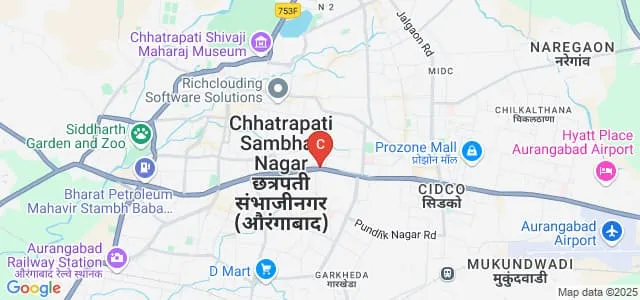 Maharaja Sayajirao Gaikwad College, Aurangabad Map