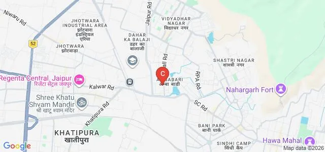 Maharishi Arvind Institute Pharmacy, Jaipur Map